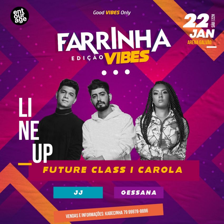 Future Class e Carola agitam a Farrinha Vibes em Aracaju