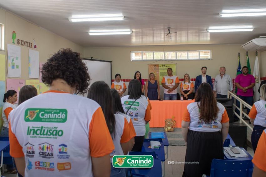 Canindé comemora Dia Nacional contra o Abuso e Exploração Infantil