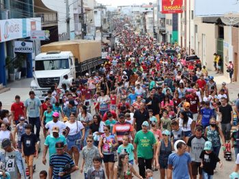 Festa do Caminhoneiro bate recorde. Carreata Mirim teve mais de 4.200 inscritos