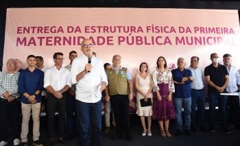 Prefeito Edvaldo e ministro da saúde inauguram maternidade pública em Aracaju