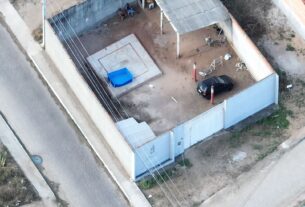 Foto aérea de fugitivo tirada de Drone